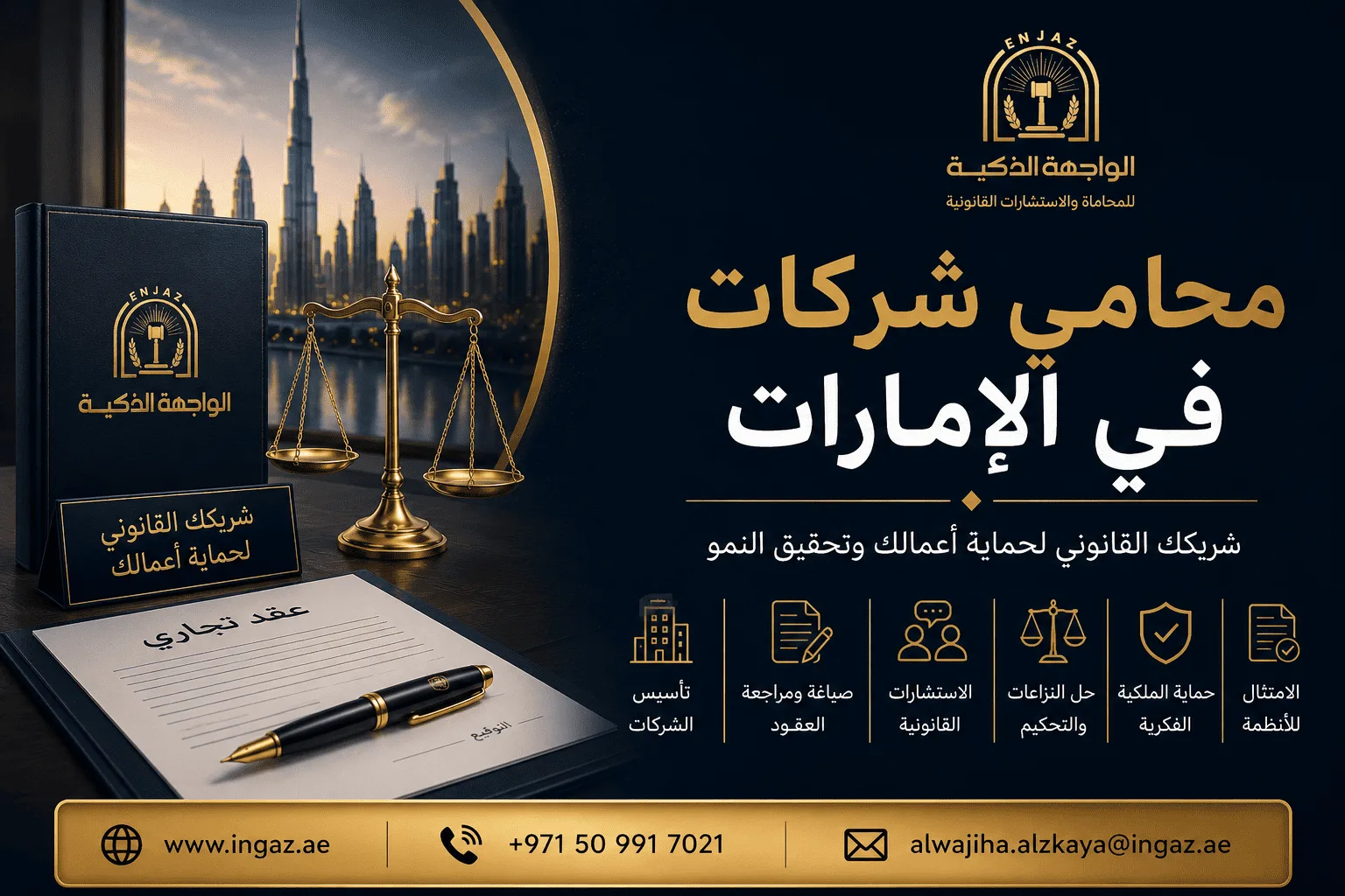 You are currently viewing محامي شركات في الإمارات | خدمات قانونية متكاملة للشركات ورواد الأعمال